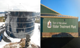 Water treatment facilities in Town of Marystown