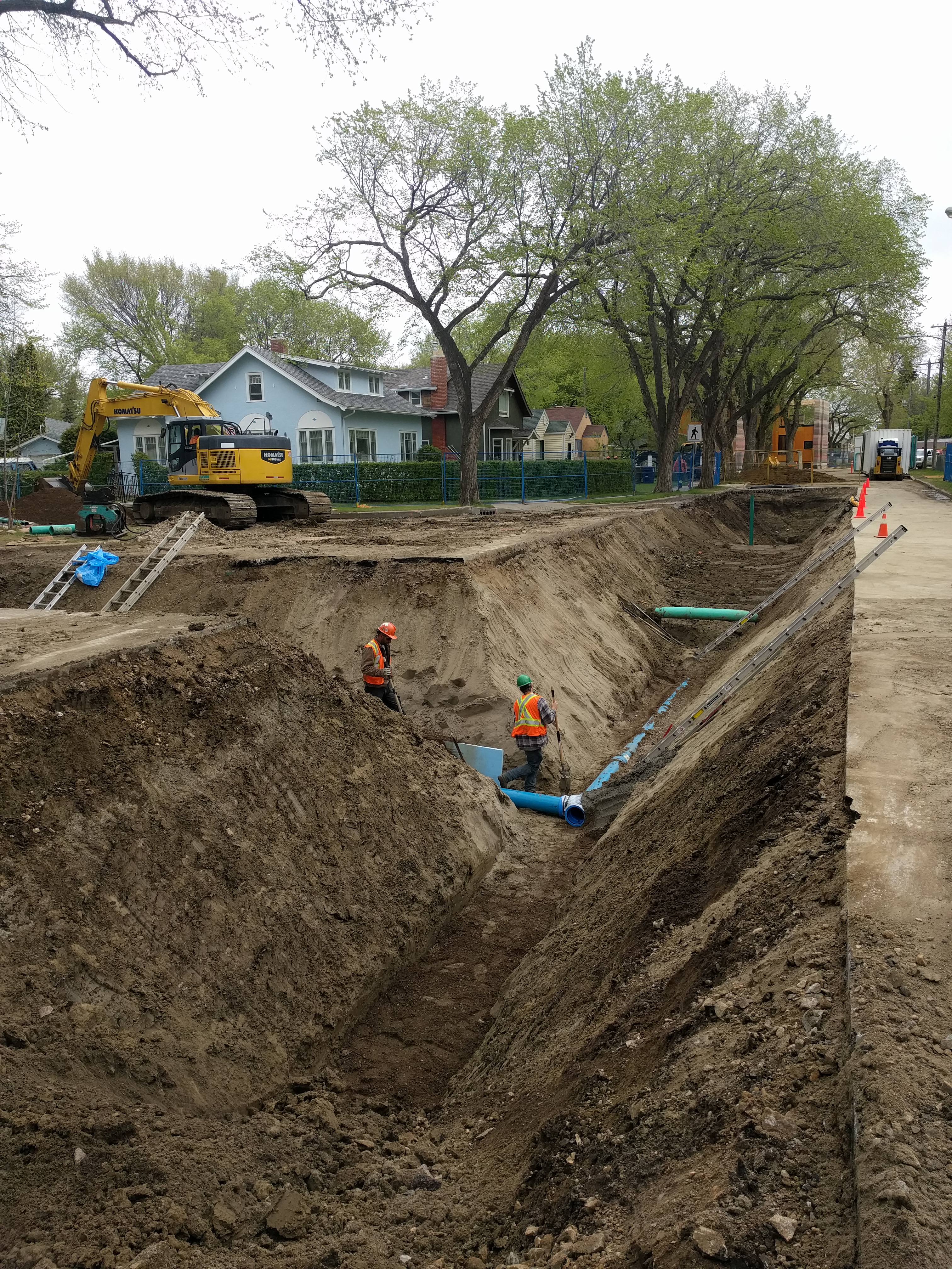 Caswell Hill Water Main and Service Connection Replacements, Saskatoon, Saskatchewan
