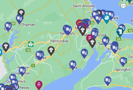 Consultez notre carte des projets pour voir les projets réalisés au Nouveau-Brunswick dans le cadre du plan Investir dans le Canada.