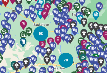 Consultez notre carte des projets pour voir les projets réalisés en Saskatchewan dans le cadre du plan Investir dans le Canada.