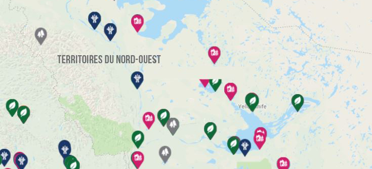 Consultez notre carte des projets pour voir les projets réalisés dans les Territoires du Nord-Ouest dans le cadre du plan Investir dans le Canada.