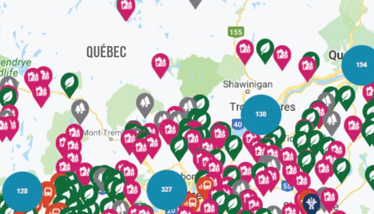 Consultez notre carte des projets pour voir les projets réalisés au Québec dans le cadre du plan Investir dans le Canada.